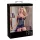 Abierta Fina - glinsterende kettingtop en string (zwart) - 85B/L