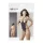 NO:XQSE - open, met strass, zwart sexy body (S-L)