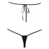 NO:XQSE - open, met strass, zwart sexy body (S-L)