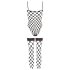 NO:XQSE - net lingerie set - zwart (S-L)