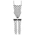 NO:XQSE - lingerie set - netstof - zwart - S-L