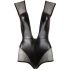 Cottelli - Glanzende net-body (zwart)