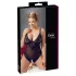 Cottelli Plus Size - body - kant - zwart - XXXXL
