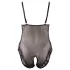 Cottelli Plus Size - body - kant - zwart - XXXXL