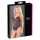 Cottelli - Kanten body met parels & open design (zwart)