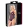 Cottelli - open body - kant en parels - zwart - L
