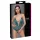 Cottelli - open body met vetersluiting en kant - groen - M