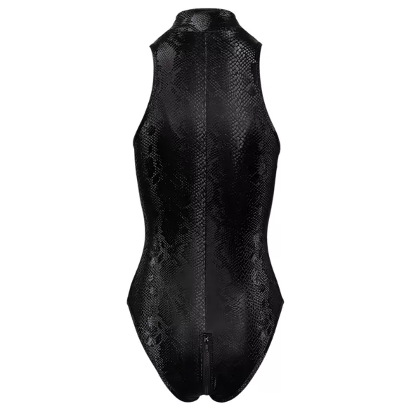 Cottelli Party - body - slangenprint - zwart