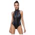 Cottelli Party - slangenprint body (zwart) - M