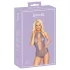 Kissable - body met nekband - kanten lingerie - paars