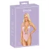 Kissable - body met geborduurde rozen - roze