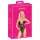 Kissable - kanten body (zwart) - L/XL
