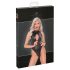Noir - Body met slangenprint (zwart)