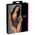 Cottelli Party - body met bloemenprint - zwart - L