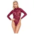 Cottelli - doorzichtig kanten body (rood)