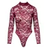 Cottelli - doorzichtig kanten body (rood)