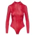 Cottelli - body lingerie - slangenprint - rood - L