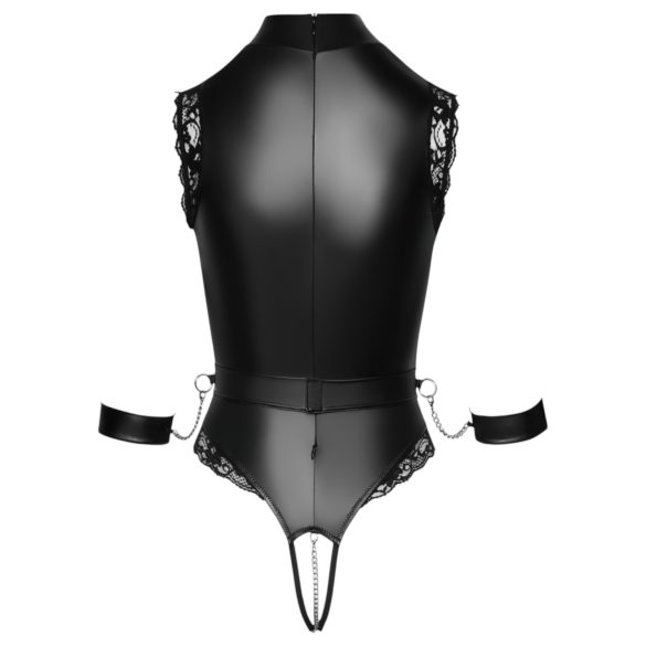 Cottelli Bondage - open cup body - zwart - L