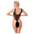 Noir - doorzichtige body (zwart) - L