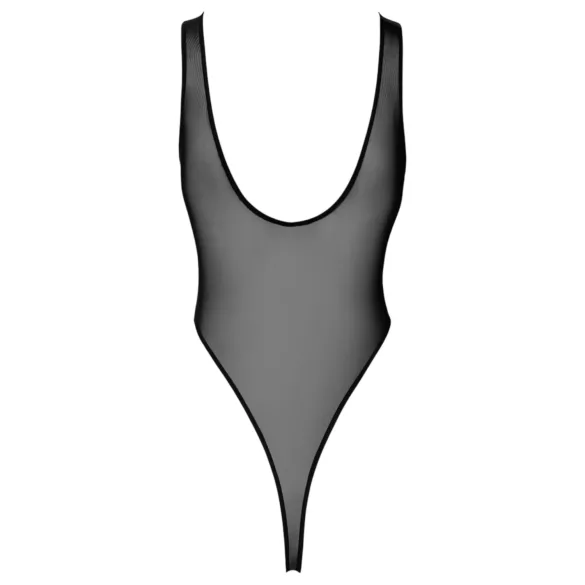 Noir - doorzichtige body (zwart) - XL