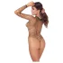 Cottelli - zwarte open body met strass-steentjes (S-L)