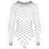 Cottelli - open body met strass (zwart) - S-L
