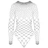 Cottelli - zwarte open body met strass-steentjes (S-L)