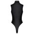 Cottelli - glanzend effect body (zwart) - L