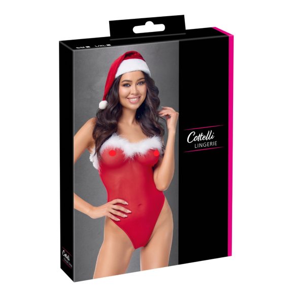Cottelli - body set - kerst look - rood
