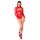 Noir - body - glanzend effect - rood - M
