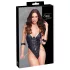 Cottelli - bondagebody met kettingen (zwart) - L