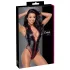 Cottelli - netbody met rits (zwart)