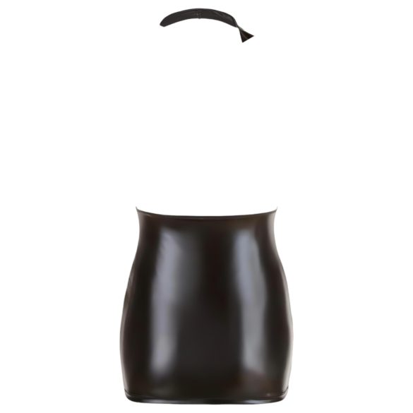 Cottelli - Jurk met halsband - sexy look - zwart - XL