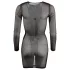 Cottelli - transparante jurk - zwart - XL