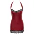 Cottelli - glanzende minijurk (rood) - M