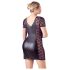 Cottelli Plus Size - Lingerie met strik en kant (zwart) - 2XL