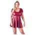 / Cottelli Plus Size - A-lijn mini-jurk (rood)