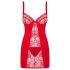 Obsessive Heartina - nachtjurk en string (rood)