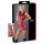 Cottelli Party - glanzende, mouwloze minijurk met ritssluiting (rood)