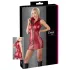 Cottelli Party - mouwloze minijurk met rits - glanzend rood - M