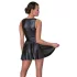 Cottelli - plooien jurk - met riem - zwart - L