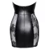 Noir - veters mini-jurk (zwart)