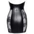 Noir - Vetersluiting Minijurk (Zwart) - M