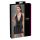Cottelli Party - Zwart jurk met slangenprint - L