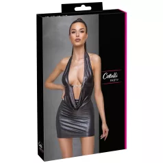 Cottelli Party - halterjurk (zilver) - M