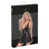 Noir - minijurk met slangenprint - zwart - XL
