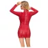 Cottelli - minijurk - slangenprint - rood - M