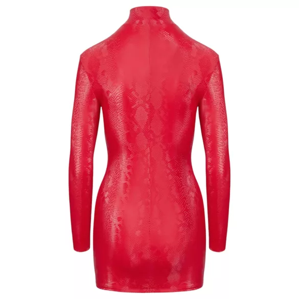 Cottelli - minijurk - slangenprint - rood - L
