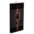 Noir - gesneden lederlook jurk (zwart) - M