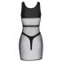 Cottelli - doorschijnende partyset (zwart) - M